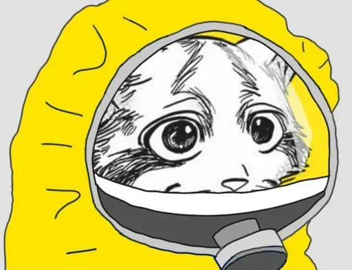 🥺 Стикер «Corona Pepe» для Telegram