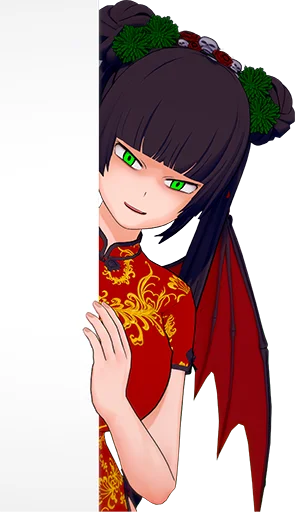 🤨 Стикер «Corona-chan ?» для Telegram