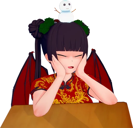 ☺️ Стикер «Corona-chan ?» для Telegram