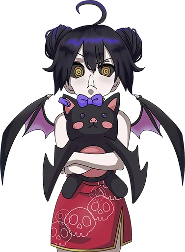 👿 Стикер «Corona-chan ?» для Telegram