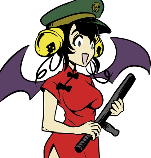 👮‍♀️ Стикер «Corona-chan ?» для Telegram