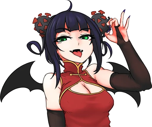 😏 Стикер «Corona-chan ?» для Telegram
