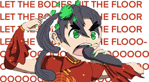🤬 Стикер «Corona-chan ?» для Telegram