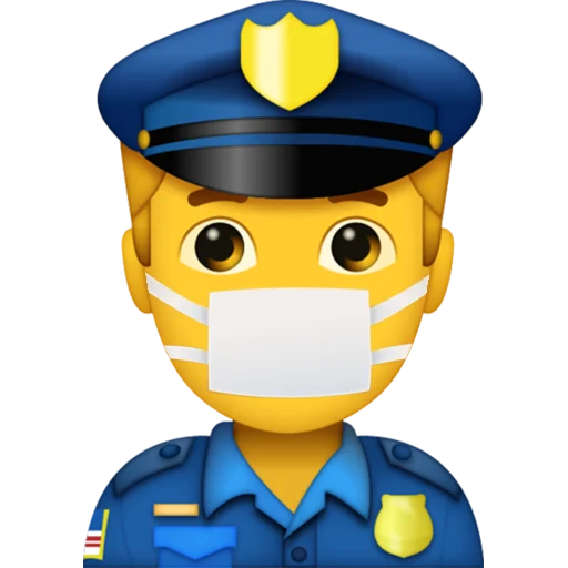 👮‍♂️ Стикер «CoronaEmoji» для Telegram