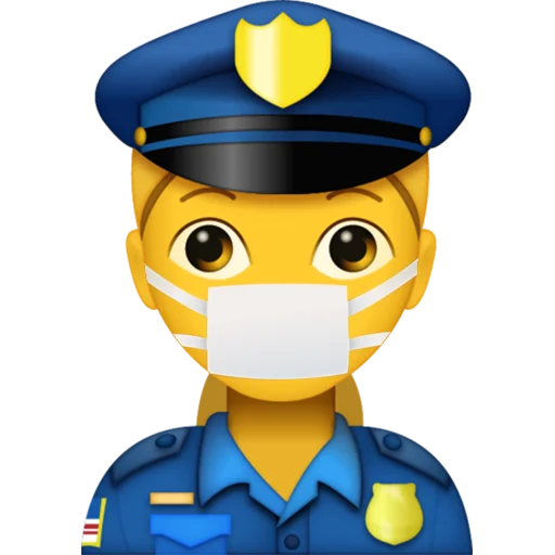 👮‍♀️ Стикер «CoronaEmoji» для Telegram