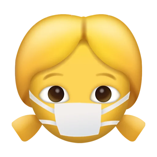 👧 Стикер «CoronaEmoji» для Telegram