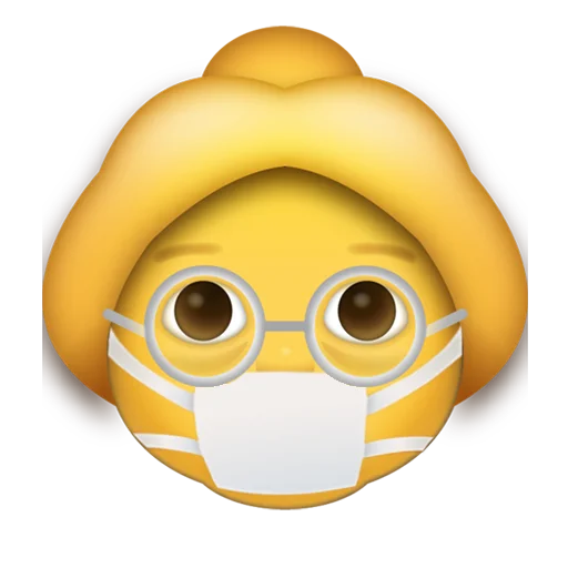 👵 Стикер «CoronaEmoji» для Telegram