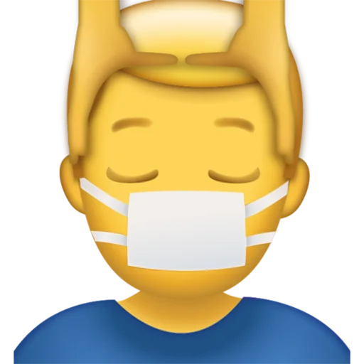 💆‍♂️ Стикер «CoronaEmoji» для Telegram