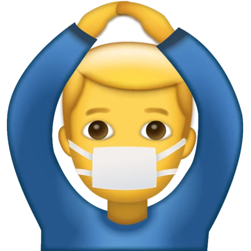 🙆‍♂️ Стикер «CoronaEmoji» для Telegram