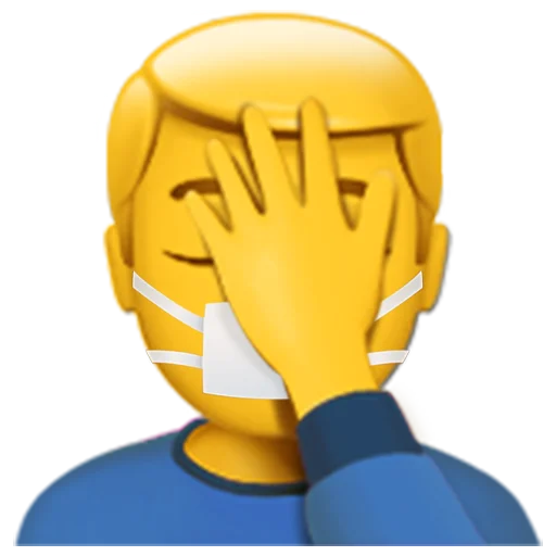 🤦‍♂️ Стикер «CoronaEmoji» для Telegram