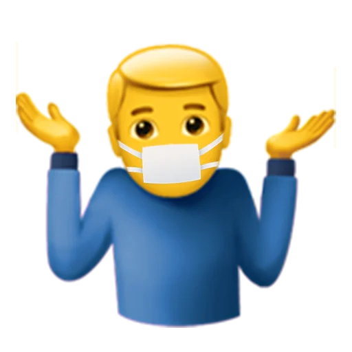 🤷‍♂️ Стикер «CoronaEmoji» для Telegram