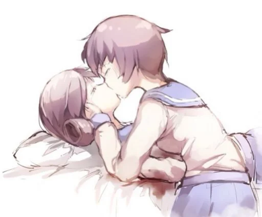 💋 Стикер «The Good The Bad and The Corpse Party» для Telegram