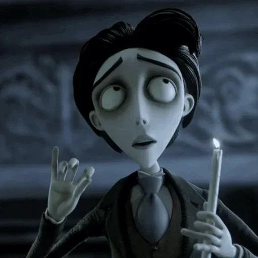 😑 Стикер «Corpse Bride» для Telegram