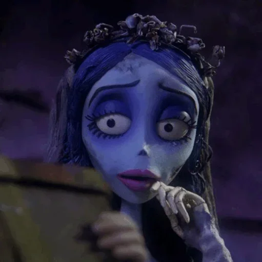 😑 Стикер «Corpse Bride» для Telegram