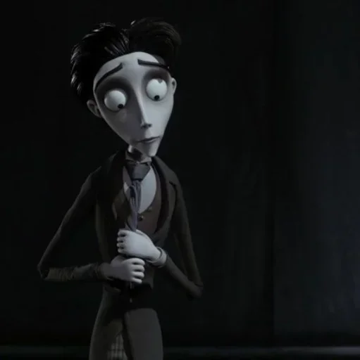 😑 Стикер «Corpse Bride» для Telegram