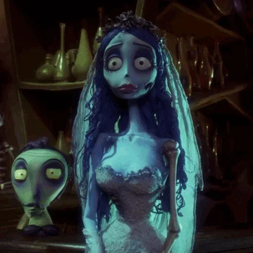 😐 Стикер «Corpse Bride» для Telegram