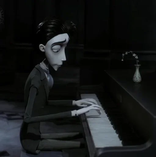😑 Стикер «Corpse Bride» для Telegram