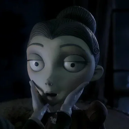 😑 Стикер «Corpse Bride» для Telegram