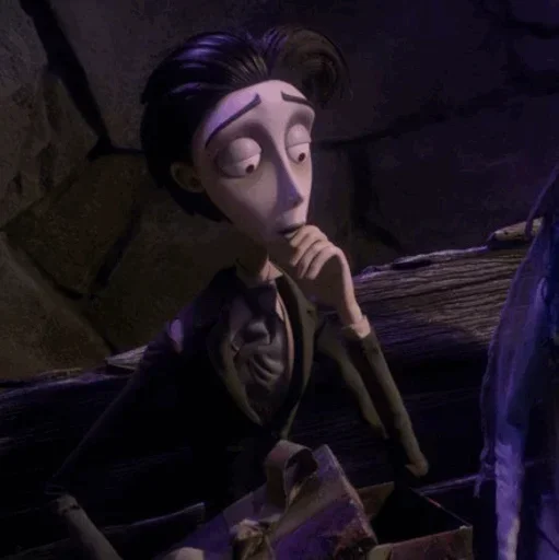 😑 Стикер «Corpse Bride» для Telegram