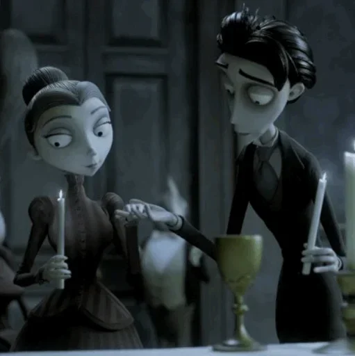 😑 Стикер «Corpse Bride» для Telegram