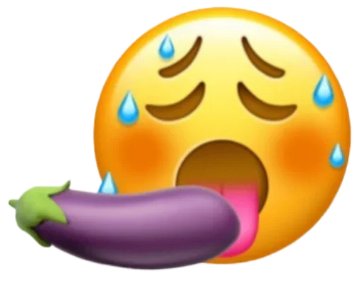 🍆 Стикер «corvusedemoji» для Telegram