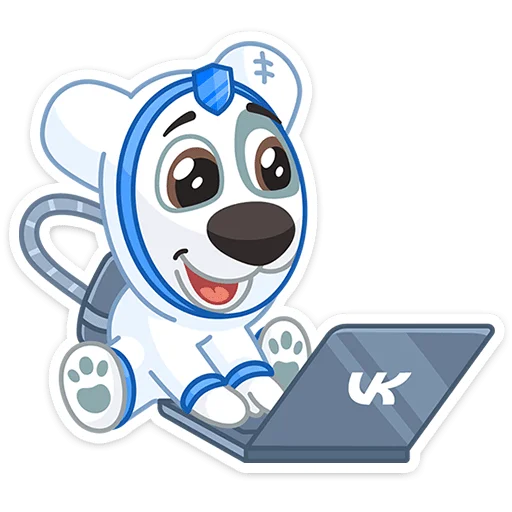 💻 Стикер «Космическая безопасность» для Telegram