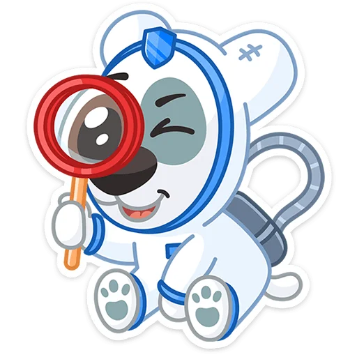 🧐 Стикер «Космическая безопасность» для Telegram