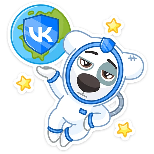 😒 Стикер «Космическая безопасность» для Telegram