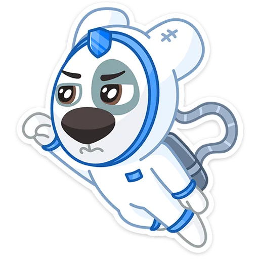 🦸‍♀ Стикер «Космическая безопасность» для Telegram