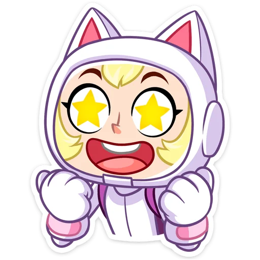 😃 Стикер «Котики просто космос&;» для Telegram