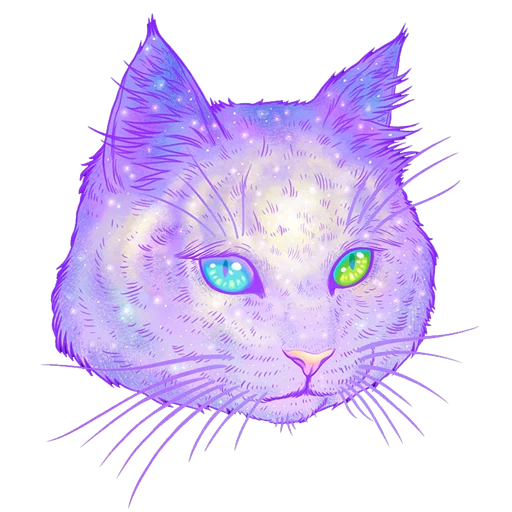 🐱 Стикер «Cosmic Cats» для Telegram