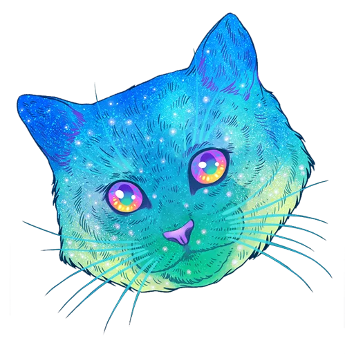 🐱 Стикер «Cosmic Cats» для Telegram