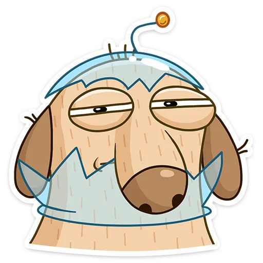 😒 Стикер «КосмоДигги» для Telegram
