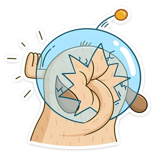 🤦‍♀️ Стикер «КосмоДигги» для Telegram