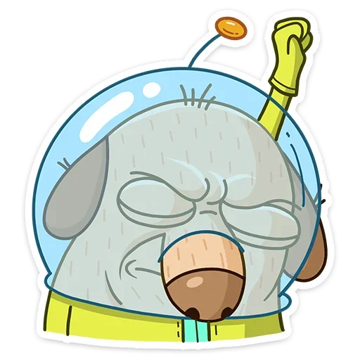👍 Стикер «КосмоДигги» для Telegram