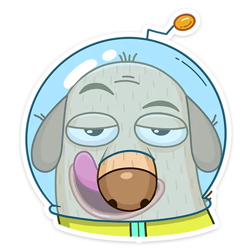 Стикерпак КосмоДигги для Telegram