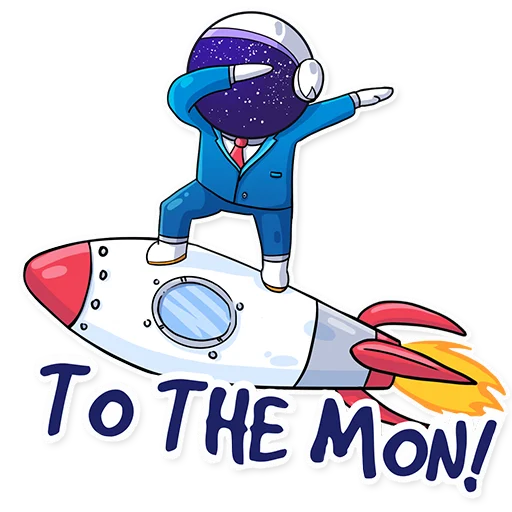 🚀 Стикер «Cosmo business» для Telegram