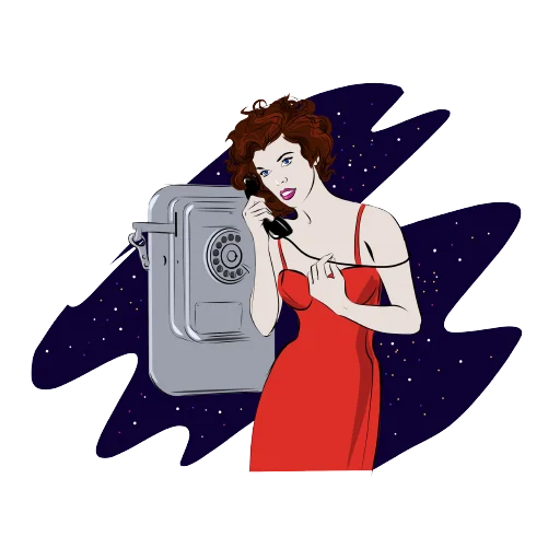 📞 Стикер «Cosmodreams_art» для Telegram