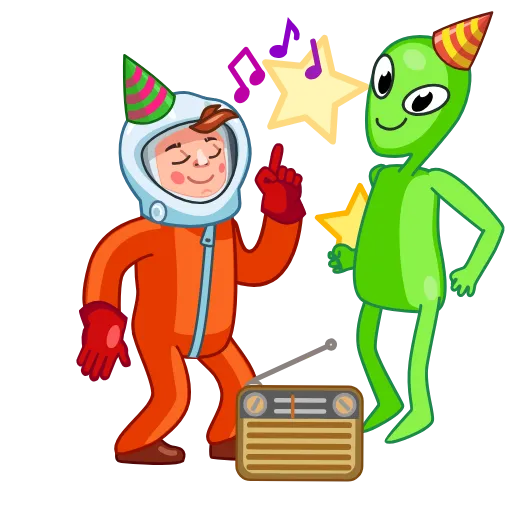 🕺 Стикер «Yuri» для Telegram