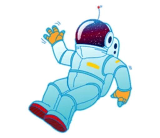 👋 Стикер «День Космонавтики design» для Telegram