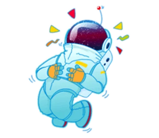 😂 Стикер «День Космонавтики design» для Telegram