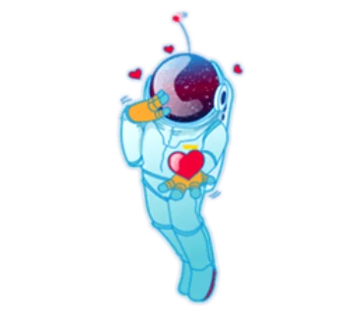 😘 Стикер «День Космонавтики design» для Telegram