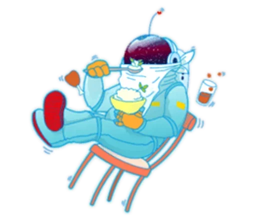 😋 Стикер «День Космонавтики design» для Telegram