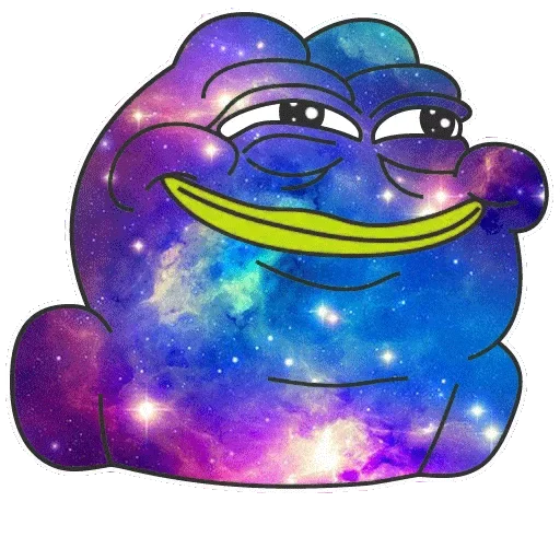 😏 Стикер «Cosmo Pepe» для Telegram