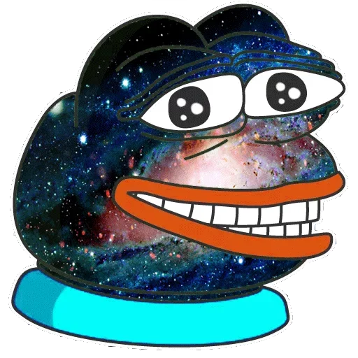 😙 Стикер «Cosmo Pepe» для Telegram