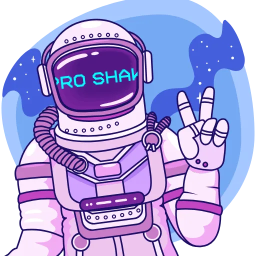 Стикерпак Cosmo SHAKES для Telegram — скачать