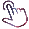 👆 Эмодзи «cosmos font» для Telegram