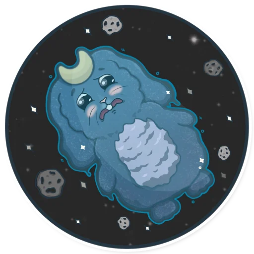 ❄ Стикер «CosmoZai» для Telegram