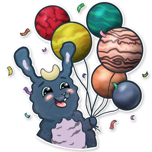 🎉 Стикер «CosmoZai» для Telegram