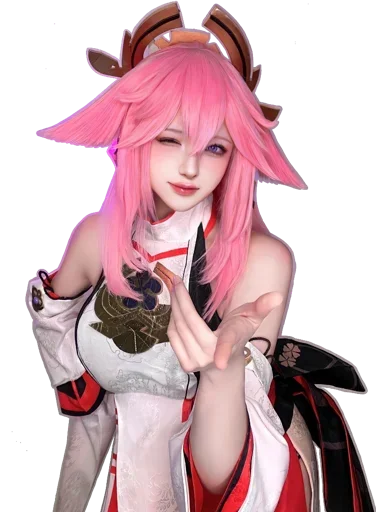 😍 Стикер «COSplayer (啊川_azey)» для Telegram
